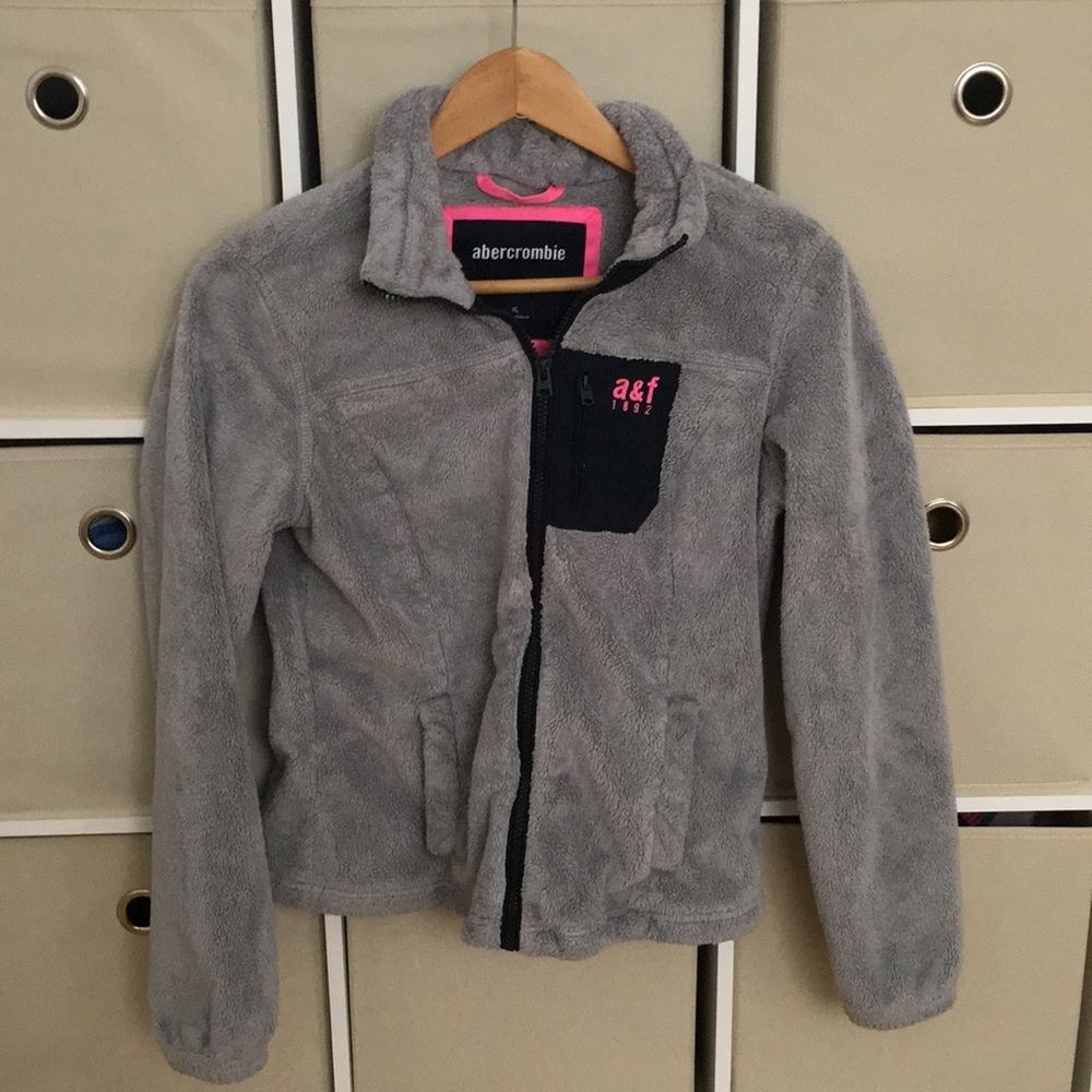 Abercrombie Fuzzy Jacket